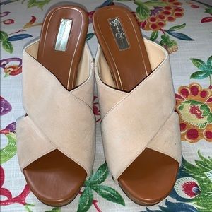 Jessica Simpson Neutral Jozie Mules